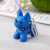 New Style French Fighting Dog Cute Key Ring Dog Doll Key Chain Pendant Bag Hanging Ornament Cartoon Puppy Key Chain