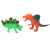 Amazon Best-Selling Cute Painted Dinosaur Pressure Reduction Toy TPR Material 2022 Exclusive for Cross-Border