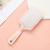 Cross-Border Marbling Air Cushion Comb Pink Girl Hair Styling Comb Household Plastic Hair Curling Comb Wholesale