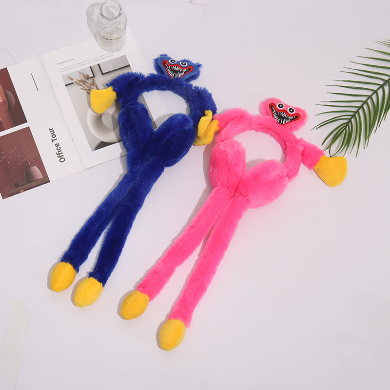 冬季新款亲子款网红卡通波比会动耳罩可爱儿童保暖耳包耳暖批