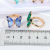 Europe and America Cross Border New Accessories Fashion Vintage Butterfly Ring Personalized Opening Adjustable Index Finger Multicolor Ring for Women