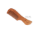 Natural Log Comb Peach Wood Household Comb with Handle Wide-Tooth Comb Fine Tooth Comb Can Print Logo