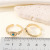 European Retro Simple Diamond Hollow Eye Ring Fashion Devil Eye Open Ring Female Cross-Border