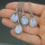 Exclusive for Cross-Border Ornament Moonstone Necklace Female Pendant Vintage Boho Leaf Rattan Accessories Wholesale