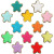 Spot Rainbow Embroidered Cloth Stickers Towel Embroidery Lightning Patch Ironing Five-Pointed Star Computer Embroidered Zhang Zai Amazon