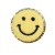 Spot Goods Towel Embroidery Computer Embroidery Chapter Smiley Patch Three-Layer Gree Color Smiling Face Embroidery Cloth Sticker Ironing