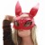 Dananshu Halloween Eye Mask Cat Head Girl Mysterious Mask Makeup Hip-Hop Dance Ball Mask Trendy Fashion Ornament