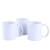 Blank DIY Sublimation Cup C round Handle White Mug Printable Logo Photo Coated Ceramic Discoloration Cup Wholesale