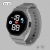 New LED Electronic Watch C5-13 Football Square Apple Waterproof Digital Sports Student LED Electronic Watch