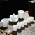 Dehua White Jade White Porcelain Teaware Set Kung Fu Tea Cup Business Activities High-End Gifts Gift Box Printable Logo