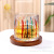 Hand-Painted Color Glass Whiskey Rotating Decompression Cup Christmas Decoration Ins Household Drinking Cups Set