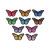 Spot Amazon Butterfly Patch Cartoon Sunflower Embroidered Cloth Stickers Computer Embroidered Zhang Zi Ironing Supply