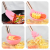 Silicone Gold  Kitchenware Set Silicone Cooking Turner Filter Grab Spoon Egg Beater Soup LADLE