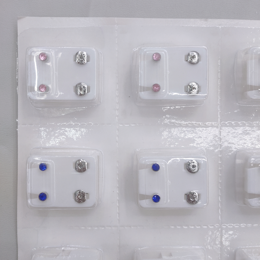 企飞钢打耳洞耳钉耳枪打耳子弹无痛穿耳耳针穿耳器防过敏枪钉