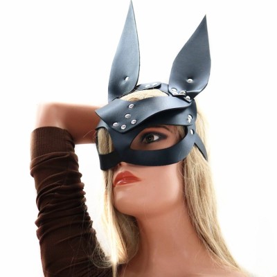 Dananshu Halloween Eye Mask Cat Head Girl Mysterious Mask Makeup Hip-Hop Dance Ball Mask Trendy Fashion Ornament