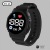 Creative LED Electronic Watch C5-11 Football Square Apple Waterproof Digital Sports Student Clothing Wear