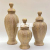 Creative Simple Ceramic Vase Crafts Ornaments Vase Furnishings Ornaments Three-Piece Vase