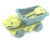 P2013 Dinosaur ATV Engineering Vehicle Shovel Beach Toy Suit Outdoor Swimming Sand Digging Hourglass Tool