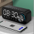 CrossBorder Wireless Bluetooth Clock Speaker Smart Mirror Alarm Clock Home Collection Broadcast Student Portable Speaker