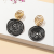 Hollow Metal Circle Earrings Fashion Trending Eardrops Mosquito-Repellent Pieces Casual Generous Earrings Women