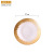 Golden Glass Plate Nordic Creative Golden Trim Fruit Plate Pastry Plate Steak Western Plate Tray Factory Direct Supply