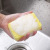 Best-Seller on Douyin Colin Clear Wood Pulp Sponge Dish Brush Absorbent Sponge Dish Washing Brush Rag Kitchen Cleaning Oil-Free