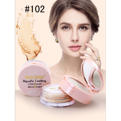 Music + Flower Delicate Natural Skin Beauty Light and Clear Smooth Matte Water Feeling Face Powder Dense Pink Highlighting Balm