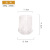 Glass Water Cup Colorful Household Whiskey Glass Thick Bottom Ion Plating Juice Cup High Temperature Resistant Borosilicate