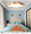 Nordic Children's Room Lamp Cloud Ceiling Lamp Ultra-Thin LED Solid Wood Log Japanese Warm Bedroom Light Room Lights