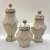 Creative Simple Ceramic Vase Crafts Ornaments Vase Furnishings Ornaments Three-Piece Vase