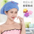 Qiyin Hair-Drying Cap Coral Fleece Shower Cap Cute Bowknot Bag Headscarf Hair Drying Towel