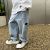 Tairu 2022 Autumn New Children's Trousers Boys' Korean Style Western Style Leisure Ripped Jeans Fashion