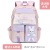 Factory Wholesale Schoolbag Primary School Student Female Grade 16 Princess Style Children Waterproof Portable Burden Alleviation Backpack