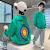 Children's Clothing 6 Boys Autumn Clothing Suit 2022 New 7 Medium and Large Children's Spring and Autumn Smiley Face Three-Color Printing 8 Children's Fashion Clothes 9
