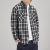 Plaid Shirt Men's Long-Sleeved Casual Thin Jacket for Summer Men's Shirt Korean-Style Handsome Heavy Shirt for Boys