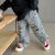 Tairu 2022 Autumn New Children's Trousers Boys Fashion Leisure Ripped Jeans Baby Fashionable Trousers Fashion