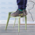 Plastic Stool Thickened Adult High Stool Household Dining Table Bench Folding Horse Chair Backrest Simple Bench Chair