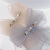 Big Bow Hairpin Internet Celebrity Same Style Korean Mesh Super Fairy Bar Shaped Hair Clip Lace JK Headdress Wholesale Hairpin