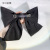 Barrettes Back Head Black Liu Shishi's Same Style Big Bow Female Hair Tie Temperament Headband Hair Band