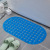 PVC Plain Oval Massage Bathroom Non-Slip Mat Bathroom Shower Room Bathtub Bath Non-Slip Mat Factory Direct Sales