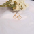Yunyi Ginkgo Leaf Love Earrings Natural Freshwater Pearl Fritillary Ginkgo Leaf Delicate Earrings Wholesale Spot