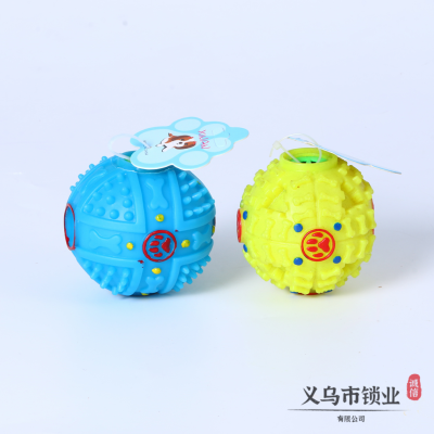 Cute Pet Training Toy Ball Weird Food Dropping Ball Dog Toy Training Anti-Depression Sound Toys Wholesale