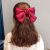 Internet Celebrity Oversized Bow Barrettes Sweet Girl Hair Updo Clip Temperamental Fairy Back Head Hair Clip Headdress Japan and South Korea