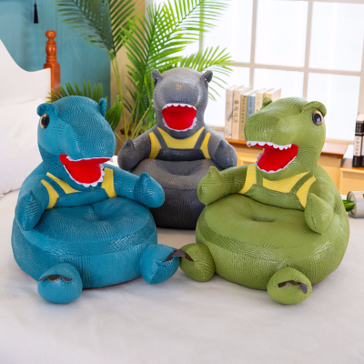 Cross-Border Hot Children's Sofa Seat Cartoon Animal Plush Toy Chair Children's Birthday Gifts Dinosaur Sofa