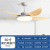 Factory Wholesale 58-Inch Large Wind Nordic Ceiling Fan Lights Fan Lamp Ceiling Dining Room/Living Room Noiseless Electric Fan Chandelier