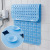 Wholesale Odorless Bathroom Bath Shower Mat Carpet PVC Bathroom Non-Slip Mat with Suction Cup Massage Foot Mat