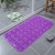 Wholesale Odorless Bathroom Bath Shower Mat Carpet PVC Bathroom Non-Slip Mat with Suction Cup Massage Foot Mat