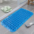 Factory Direct Sales Tough PVC Floor Mat Rectangular Non-Slip Bathroom Mat with Suction Cup Non-Slip Hydrophobic Bathroom Mat