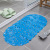 PVC Plain Oval Water Beads Bathroom Non-Slip Mat Elderly Children Bathroom Shower Room Bathtub Bath Non-Slip Mat