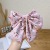 Korean Style Three-Layer Floral Big Bow Hairpin Fabric Chiffon Temperament Back Head Spring Clip Hairpin Girls' Hair Accessories